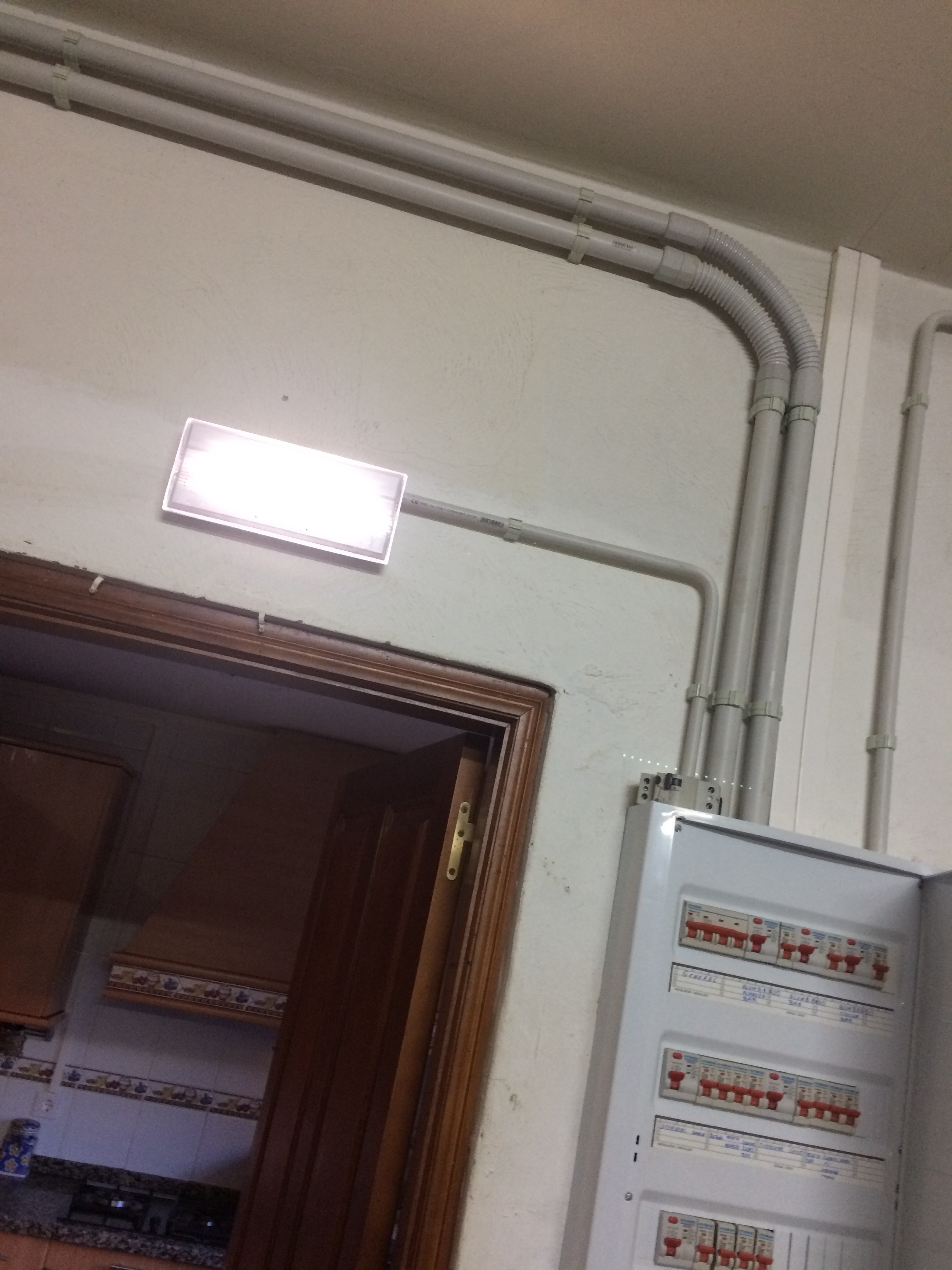Detalle del nuevo cuadro de luces.