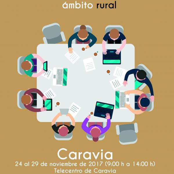 Cartel anunciador de la actividad formativa.